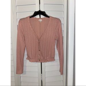 Pink Crop Blouse